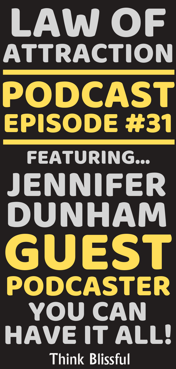 Happiness Matters With Jennifer Dunham, Guest Podcaster